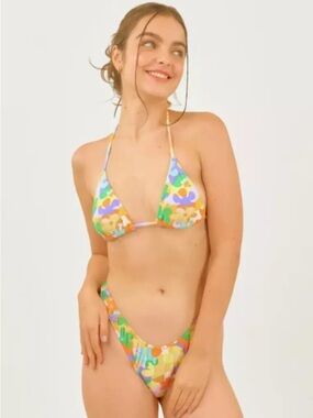 Blackbough Baja Punch Terrycloth Bikini